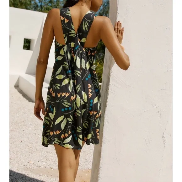 Anthropologie x Brenda Quinn Cut Out Mini Dress - Picture 2 of 4